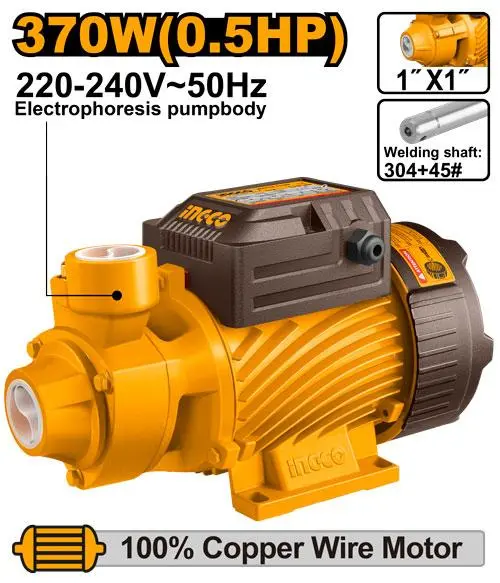 Ingco Peripheral Water Pump 0.5Hp [VPM37068]