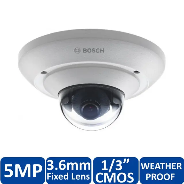 BOSCH IP MICRODOME 5M IP66 PLUS NUC-51051-F4