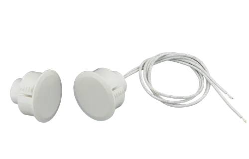 BOSCH WHITE COMPACT CONTACT WITH STANDARD MAGNET (25 MM), PACK OF 10 ISN-CSD80-W