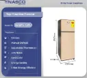 Nasco 102Ltrs Table Top Refrigerator [NASF2-12FL]