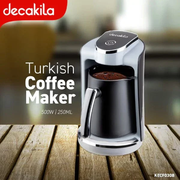 [KECF030B] Decakila Turkish Cofee Maker 500W-250ML