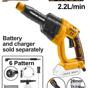 Ingco Cordless Pressure Washer [CPWLI2008]