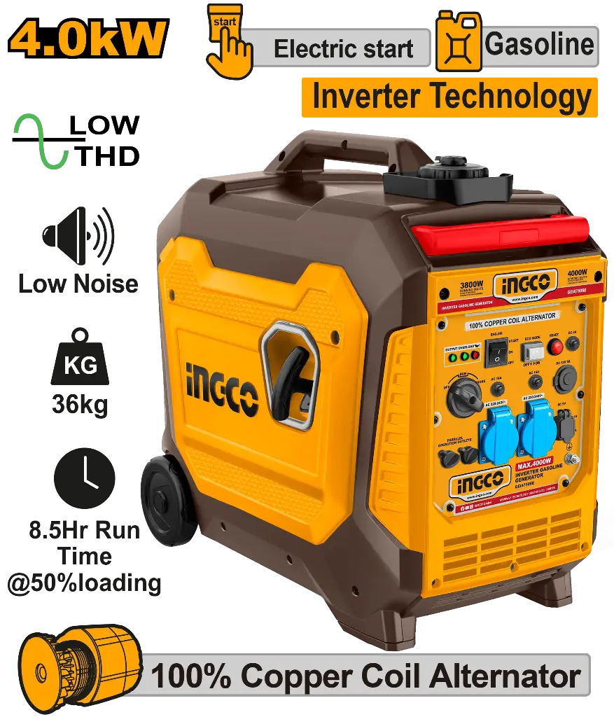 [GEI47506E] Ingco Inverter Gasoline Generator [GEI47506E]