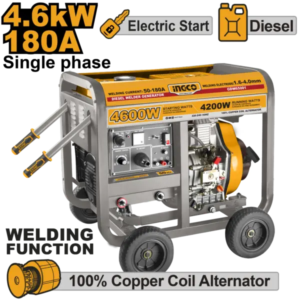 [GDW65001] Ingco Diesel Welder Generator [GDW65001]