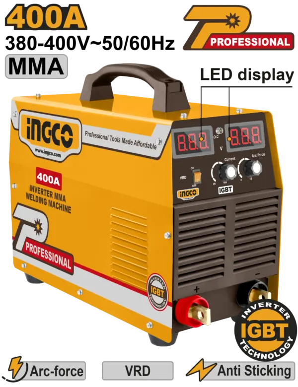 [ING-MMA40010] Ingco Inverter Mma Welding Machine [ING-MMA40010]