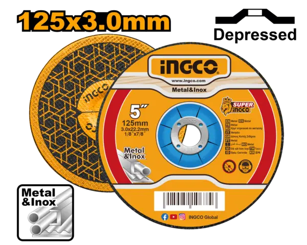 [MCD301251] Ingco Abrasive Metal Cutting Disc [MCD301251]