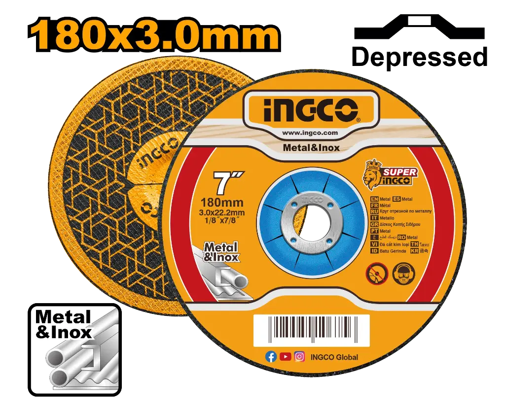 [MCD301801] Ingco Abrasive Metal Cutting Disc [MCD301801]