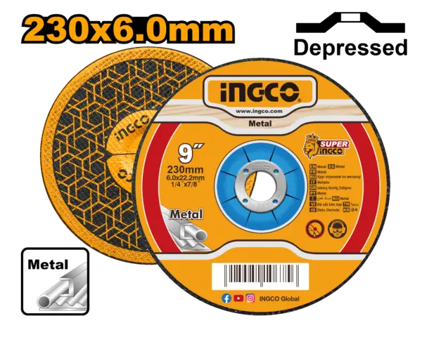 Ingco Abrasive Metal Grinding Disc [MGD602301]