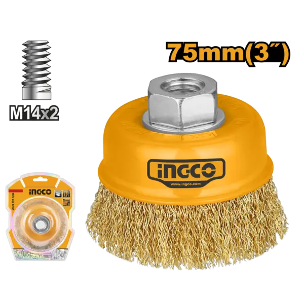 [WB10751] Ingco Wire Cup Brush [WB10751]