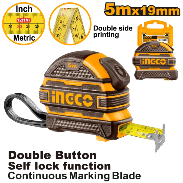 Ingco Steel Measuring Tape [HSMT08519]