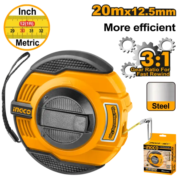 [HSMT8420] Ingco Steel Measuring Tape [HSMT8420]