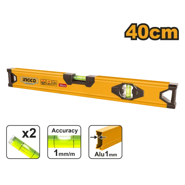 Ingco Spirit Level 40cm [HSL58040]