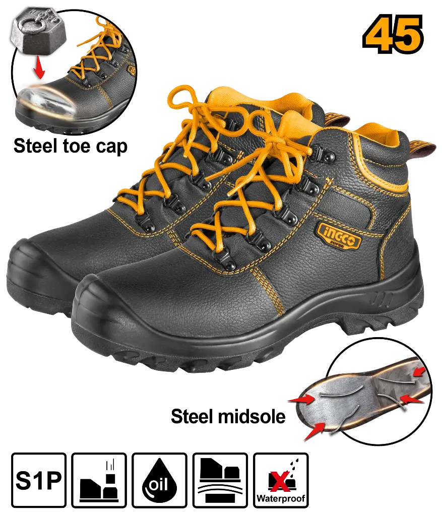 [SSH04S1P.45] Ingco Safety Boots [SSH04S1P.45]