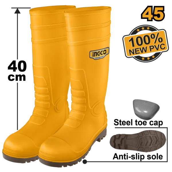 Ingco Safety Boots [SSH092SB.45]