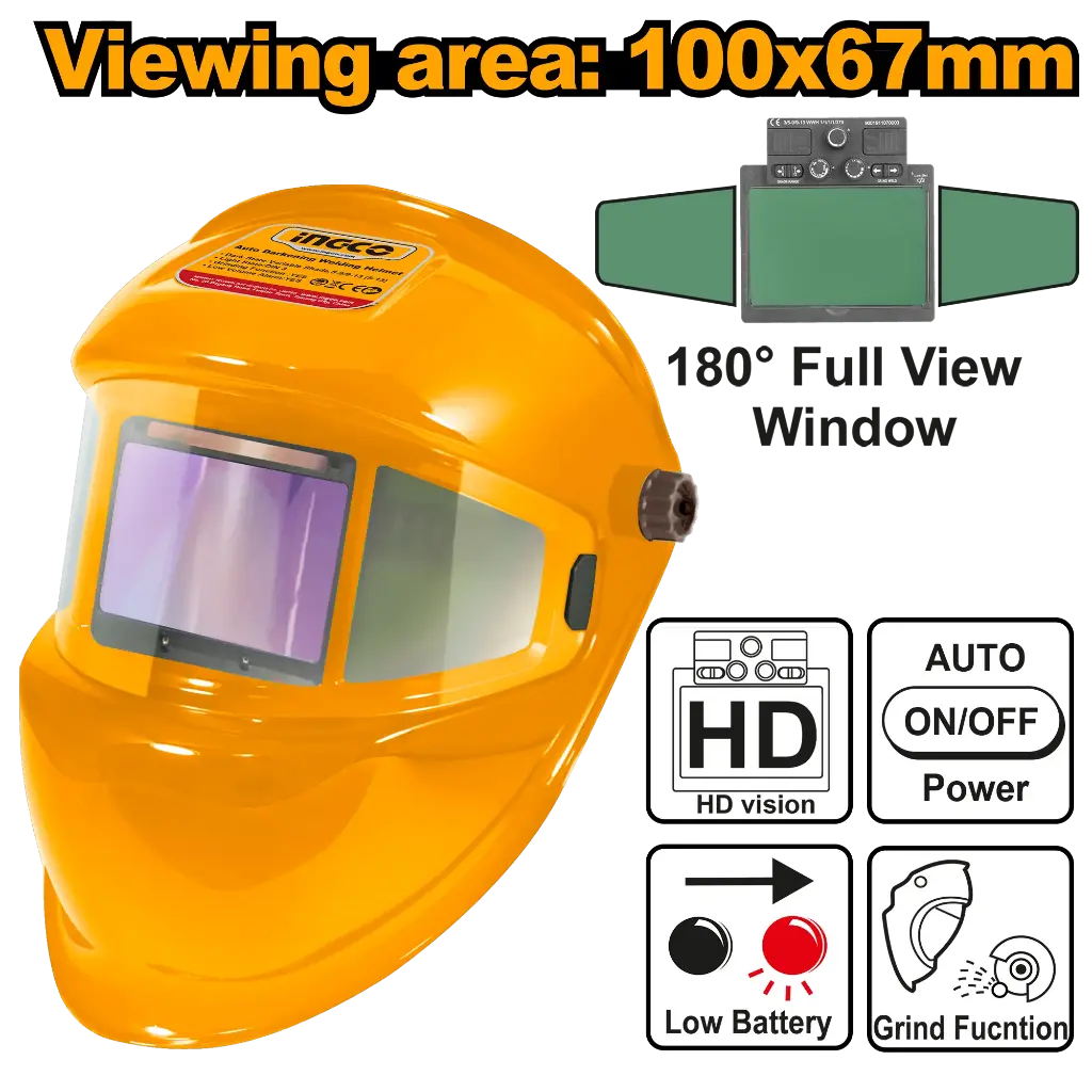 [AHM006] Ingco Auto-Darkening Welding Helmet [AHM006]