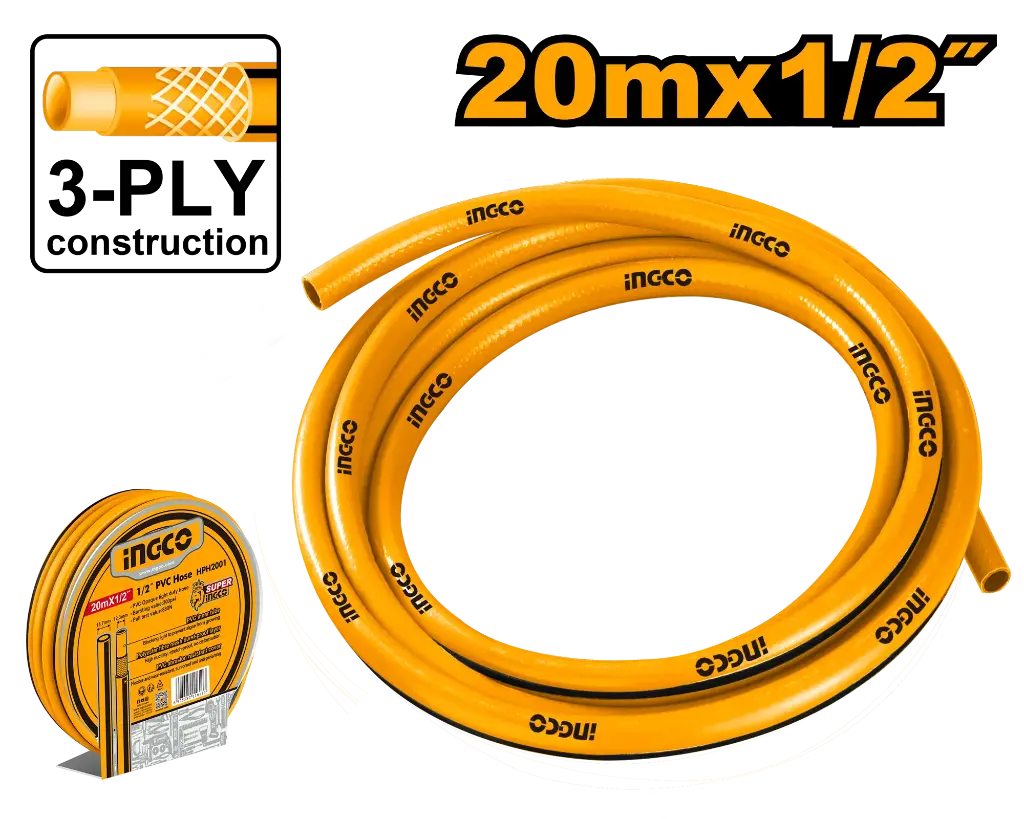 [HPH2001] Ingco 1/2" Pvc Hose [HPH2001]