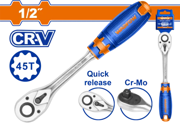 Wadfow 1/2" Ratchet Wrench [WRW1212]