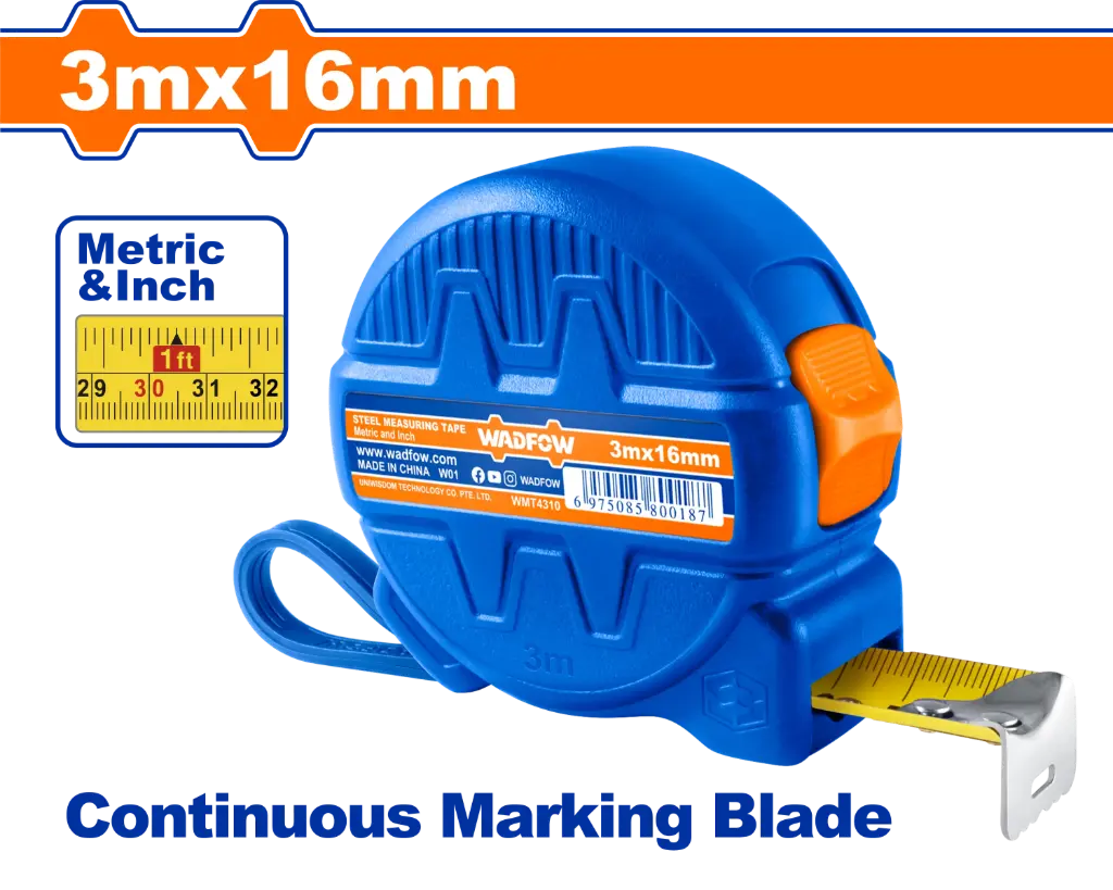 Wadfow Steel Measuring Tape [WMT4310]