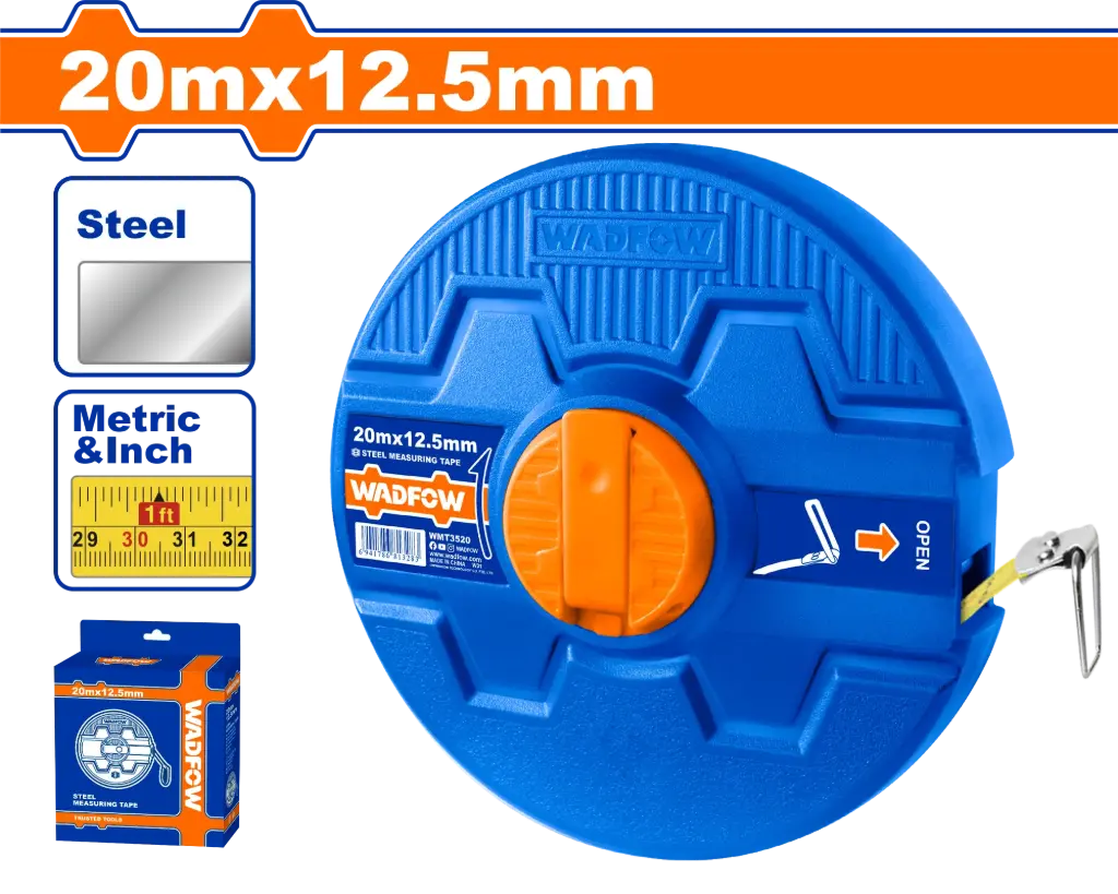 [WMT3520] Wadfow Steel Measuring Tape [WMT3520]