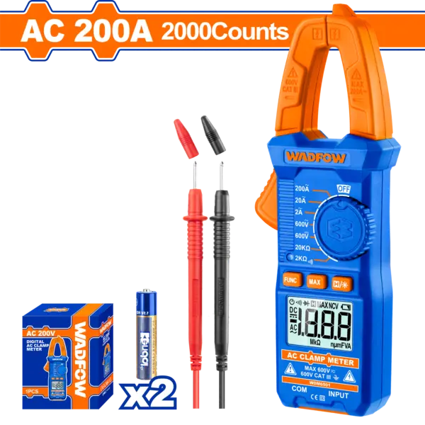 [WDM6501] Wadfow Digital Ac Clamp Meter [WDM6501]