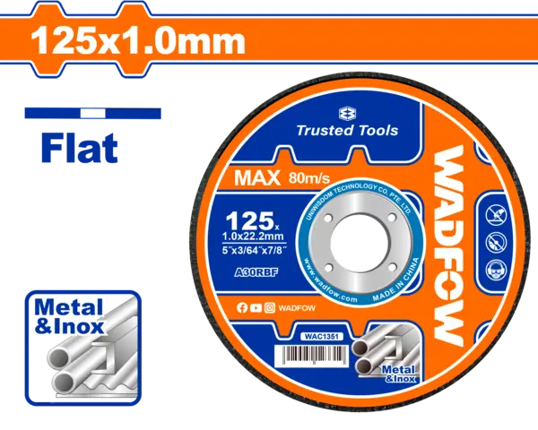 [WAC1351] Wadfow Abrasive Metal Cutting Disc [WAC1351]