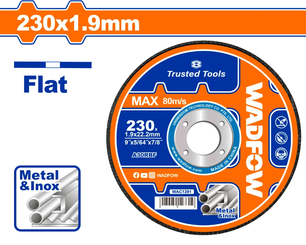 [WAC1391] Wadfow Abrasive Metal Cutting Disc [WAC1391]