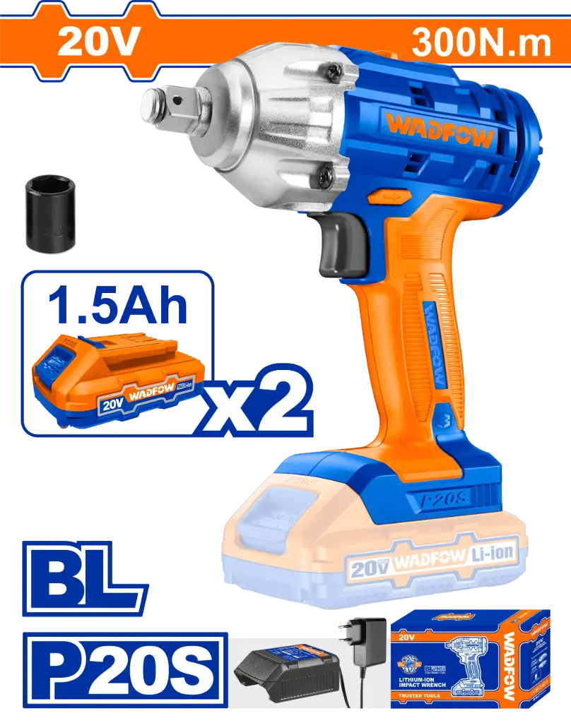 [WCD1512] Wadfow Cordless Impact Wrench [WCD1512]