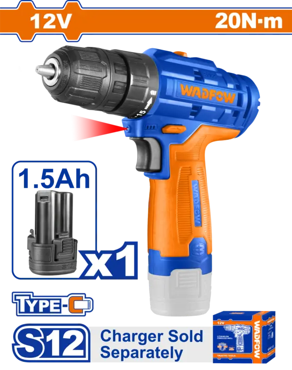 [WCDS520] Wadfow Cordless Drill [WCDS520]