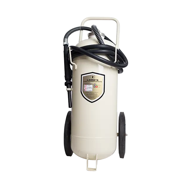 [FIR-07070] Lords Foam Trolley Fire Extinguisher 50Ltr UL 162 FM 5130 Fomtec BSI Approved (ISO 9001 Certified )