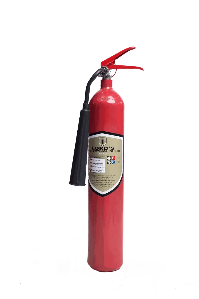 Lords Co2 Fire Extinguisher 3Kg ( EN3-BSI Approved ISO 9001 Certified )