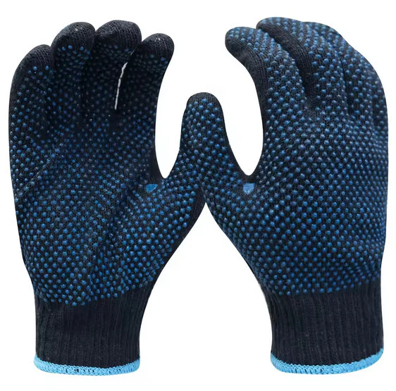 [SAF-07107] Invicto Gloves Cotton Double Dotted (Xl) Made In Pakistan