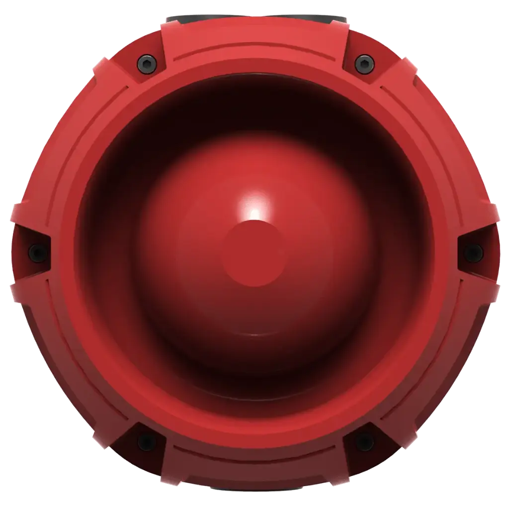 [42-630 ZRP/R] Zeta Conventional Raptor Sounder, Red [42-630 ZRP/R]